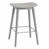 Muuto - Fiber counter stool - wood base