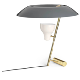 Astep:Model 548  table lamp brass - grey