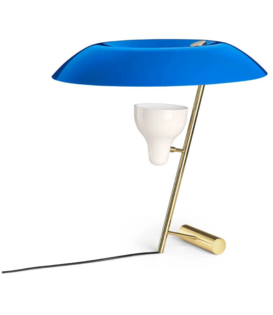 Astep:Model 548  table lamp brass - azure