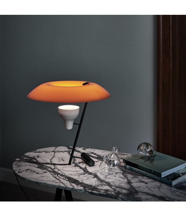 Astep  Astep Model 548 Table Lamp Dark Brass, orange