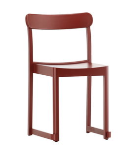 Artek Atelier Chair dark red beech