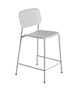 Hay - Soft Edge P10 bar stool grey