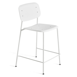 HAY Soft Edge P10 bar stool white