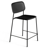 Hay - Soft Edge 90 bar stool black