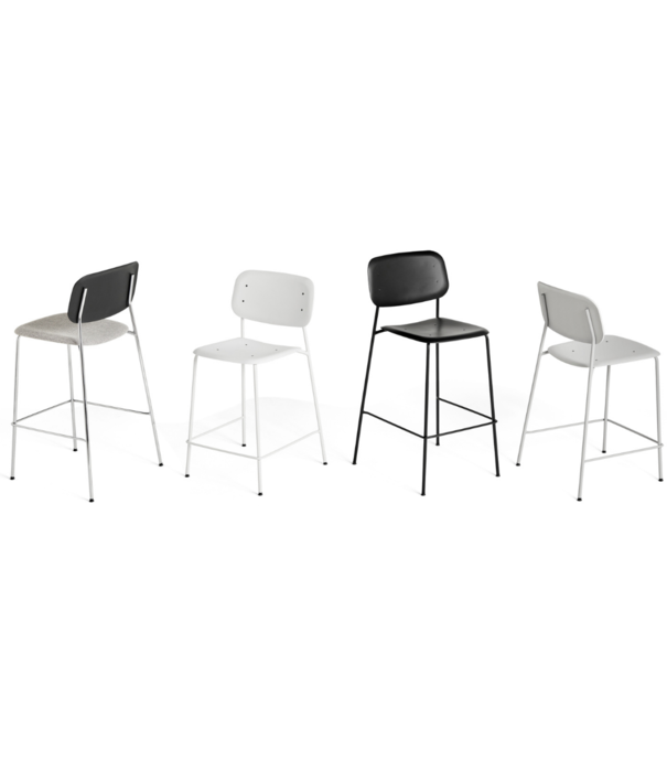 Hay  Hay Soft Edge 90 Bar Stool black