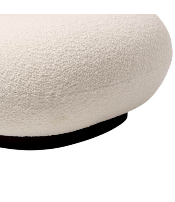 Gubi  Gubi - Pacha ottoman fully upholstered, swivel base