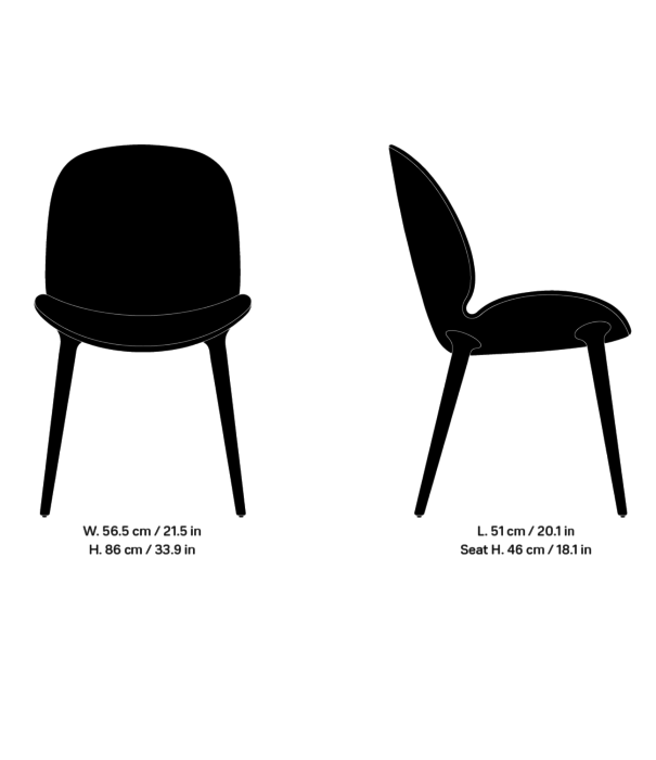 Vipp  Vipp 462 Lodge Stoel licht eiken, Brook beige