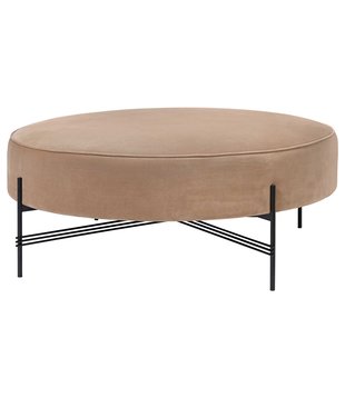 Gubi - TS pouf upholstered round Ø105 cm.