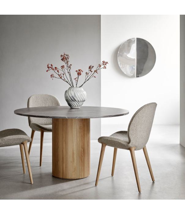 Vipp  Vipp 462 Lodge Chair dark oak, Brook beige