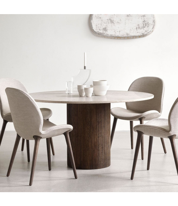 Vipp  Vipp 462 Lodge Chair dark oak, Brook beige