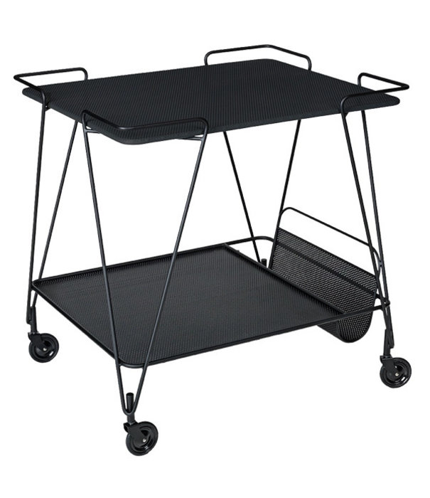 Gubi  Gubi - Mategot Trolly Black