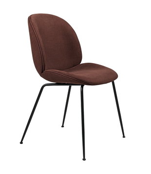 Gubi - Beetle chair upholstered Hot Madison