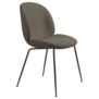 Gubi - Beetle chair boucle 004 brown - base conic