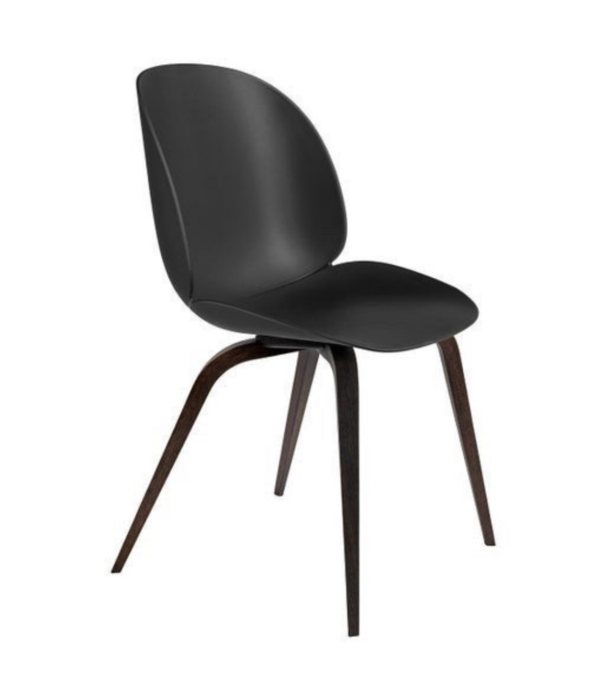 Gubi  Gubi - Beetle dining chair - walnut wood base