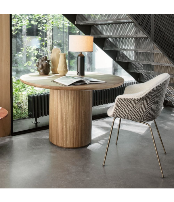 Gubi  Gubi - Moon Coffee Table Round Oak