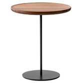 Model 6755, Pal bijzettafel walnoot Ø44