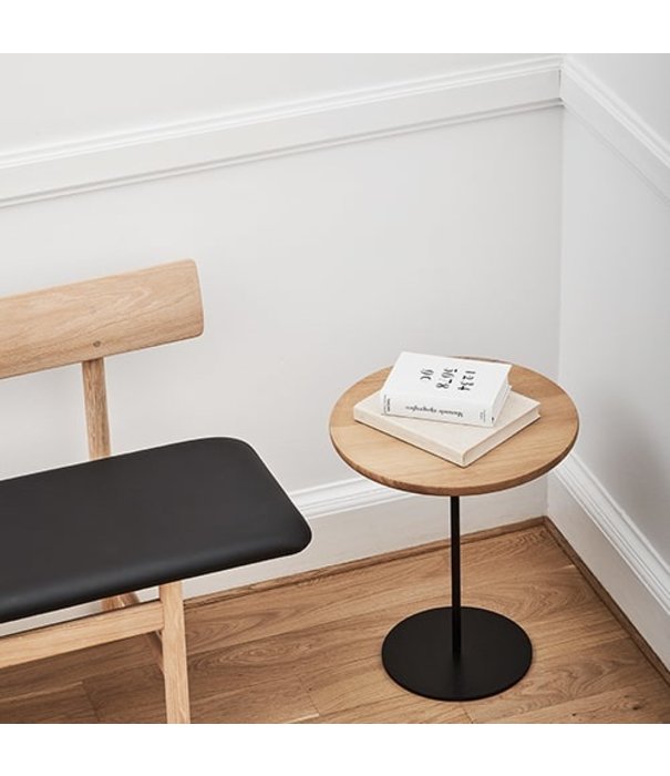 Fredericia  Model 6755, Pal Side Table walnut Ø44