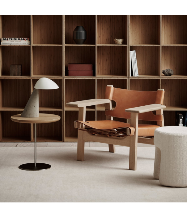 Fredericia  Model 6755, Pal Side Table walnut Ø44