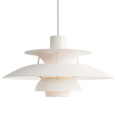 PH 5 Hanglamp Monochrome white