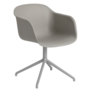 Muuto - Fiber Armstoel met swivel basis met return