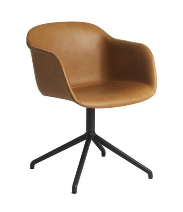 Muuto  Muuto Fiber Armstoel met return swivel basis