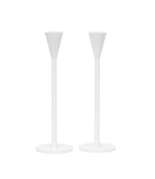 Asplund: Lucia candle stick white - set of 2