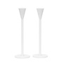 Asplund: Lucia candle stick white - set of 2