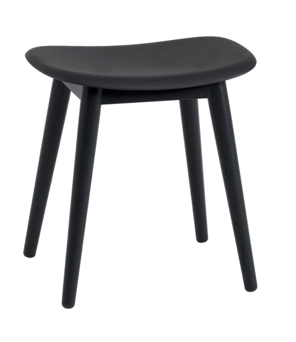 Muuto  Muuto - Fiber stool - wood base