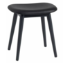 Muuto - Fiber stool leather - wood base