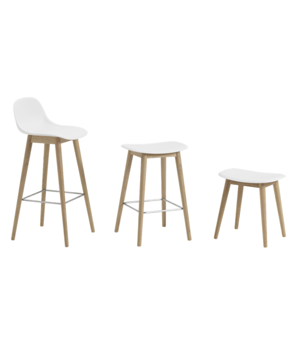 Muuto  Muuto - Fiber stool - tube base