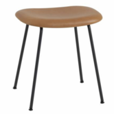 Muuto - Fiber stool leather - tube base