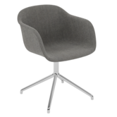 Muuto Fiber Armstoel stof Remix 152, swivel met return