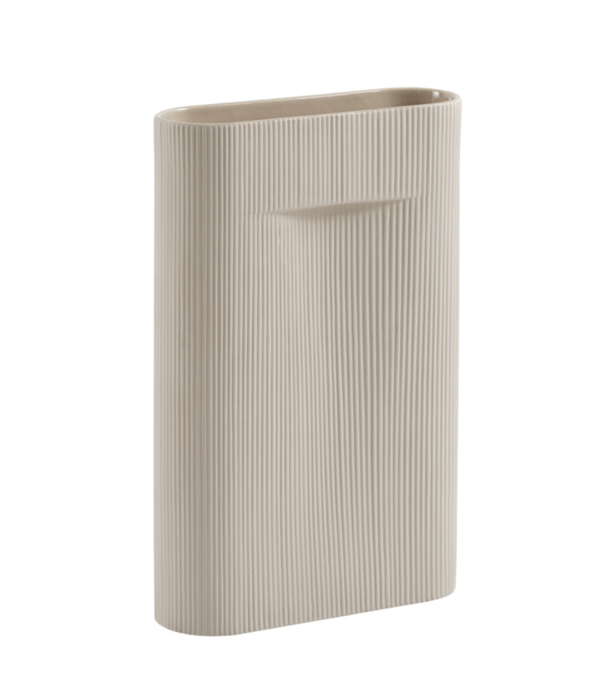 Muuto Ridge Vase beige