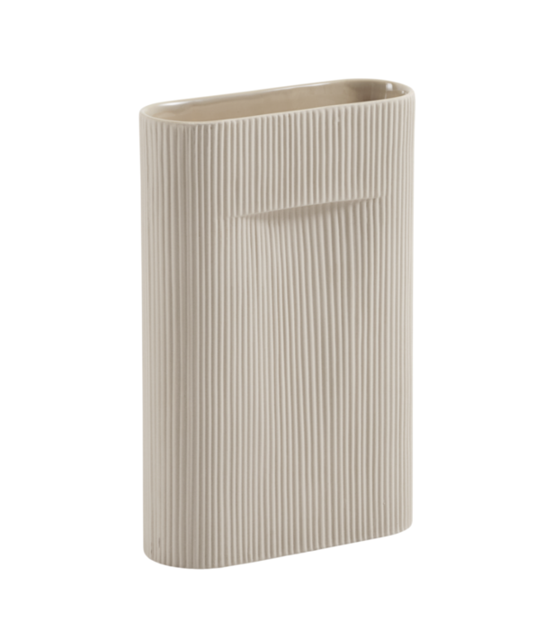 Muuto Ridge Vase beige