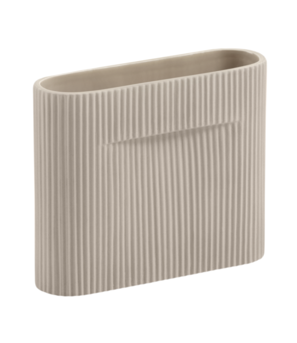 Muuto Ridge Vase beige