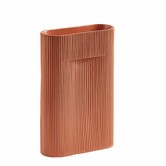 Muuto - Ridge vase, terracotta