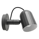 Hay - Noc Wall Button wandlamp - dark grey