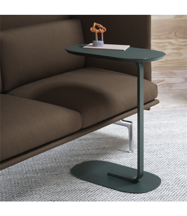 Muuto  Muuto - Relate side table dark green