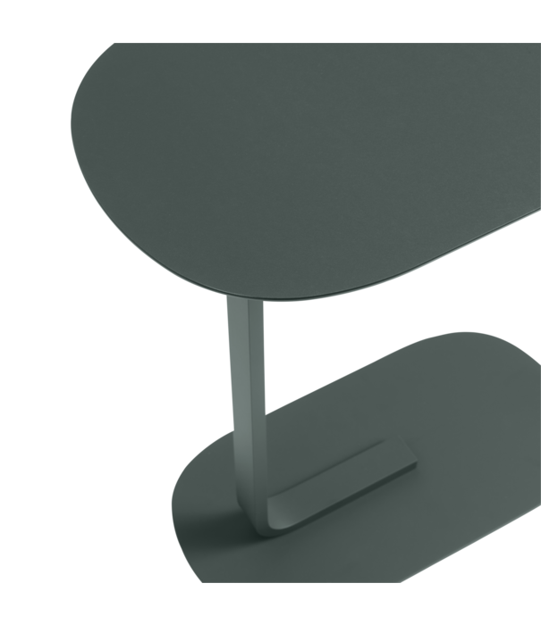 Muuto  Muuto - Relate side table dark green