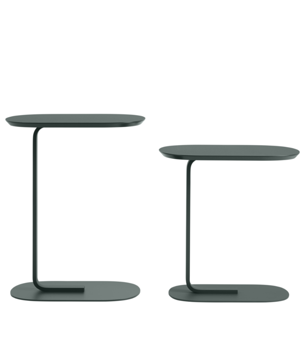 Muuto  Muuto - Relate side table dark green