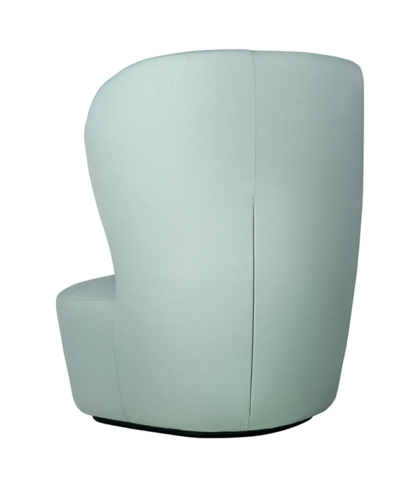 Gubi  Gubi - Stay lounge chair high back - black base