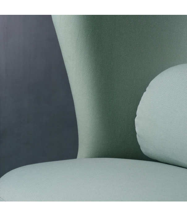 Gubi  Gubi - Stay lounge chair high back - black base