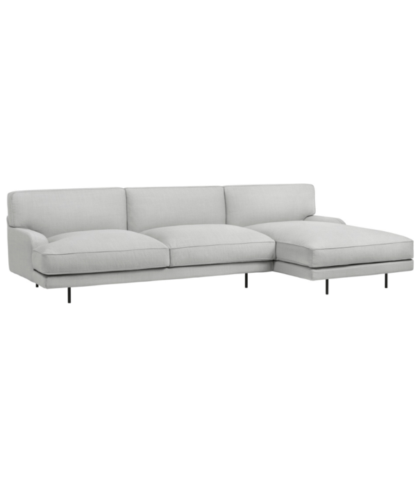 Gubi  Gubi - Flaneur 2 seater with chaise longue