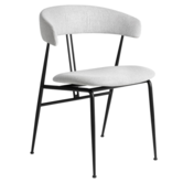 Gubi - Violin Dining Chair fully upholstered