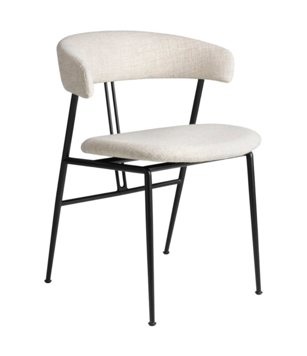 Gubi  Gubi - Violin Dining Chair fully upholstered