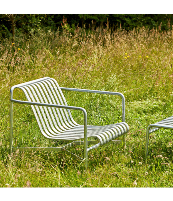 Hay  Hay - Palissade lounge chair hot galvanised low