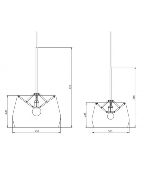 Tonone  Tonone - Atlas hanglamp Ø45