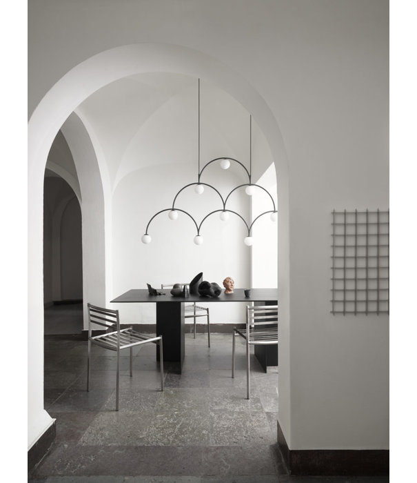 Pholc  Pholc Bounce 169 Hanglamp zwart, opaal