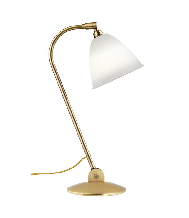 Gubi  Gubi - BL2 Table Lamp brass - bone china Ø16