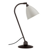 Gubi - BL2 Table Lamp black brass - classic white